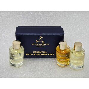 Aromatherapy Associates Essential Bath & Shower Oils 3 Pc Gift Set